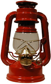 50 Series Little Camper Red Oil Lantern 