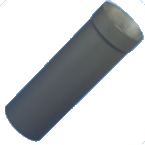 6 Inch Black Stovepipe Slip Connector