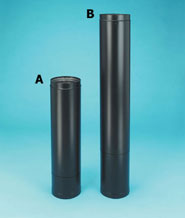 double wall stove pipe, telescoping pipe