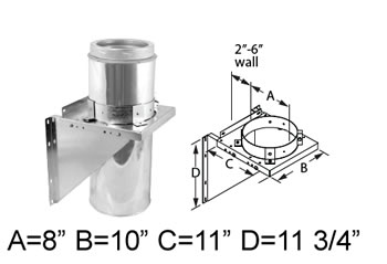 DuraTech 6 x 18 Stainless Steel Chimney Pipe 6DT-18SS