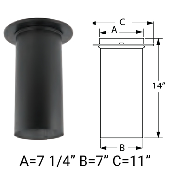 Red Hill General Store: Black 4 inch DuraVent PelletVent Pro Pellet Stove  Pipe