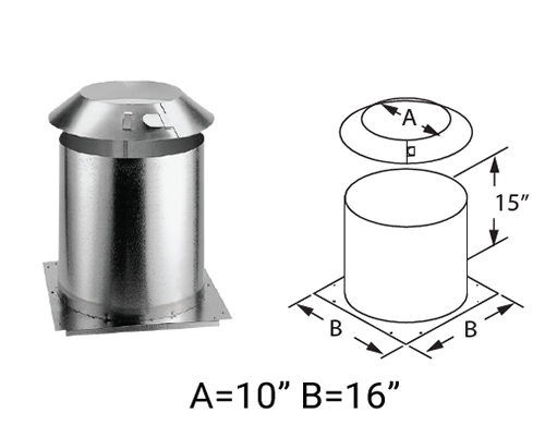 DuraTech 6 x 18 Stainless Steel Chimney Pipe 6DT-18SS