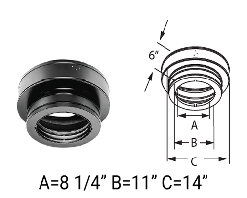 Round Ceiling Support Box