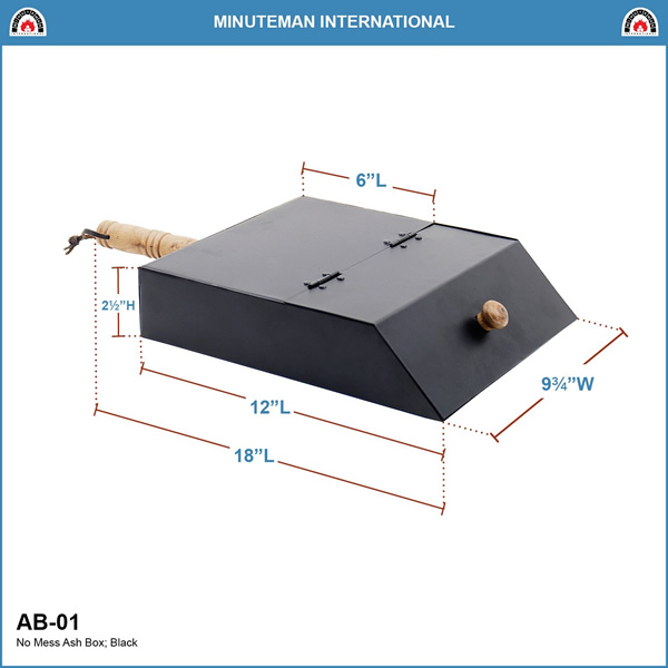 Minuteman AB-01 No Mess Ash Box