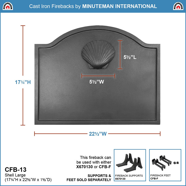 Minuteman CFB-13 Large Shell Fireback