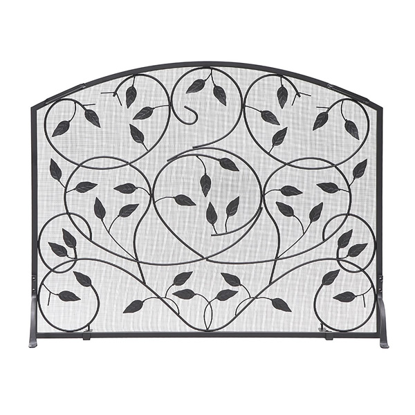 Minuteman SS-37 Leaves Flat Fireplace Screen