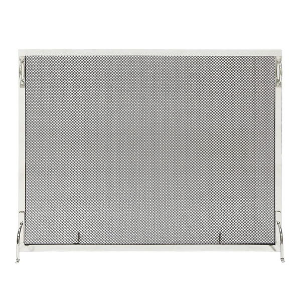 Minuteman SSM-3830NP 38x30 Inch Montreal Polished Nickel Fireplace Screen