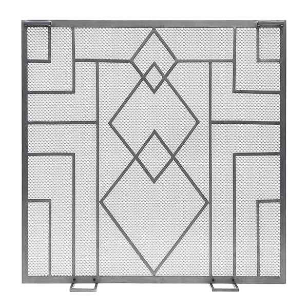 Minuteman SSW-18 44x33 Inch Wright Design Fireplace Screen