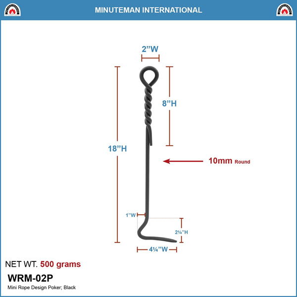 Minuteman WRM-02P Rope Design Mini Poker