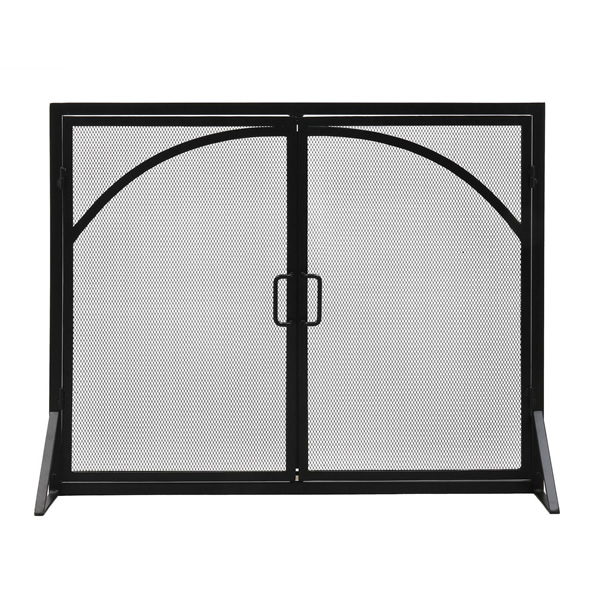 Minuteman X800280 Arch Top Classic Fireplace Screen with Doors