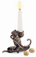 Minuteman Intrepid Mouse Candleholder