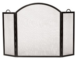 Minuteman SS32 Three Part Folding Fireplace Screen