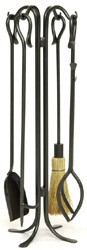 Minuteman WR27 Wrought Iron Fireplace Tool Set