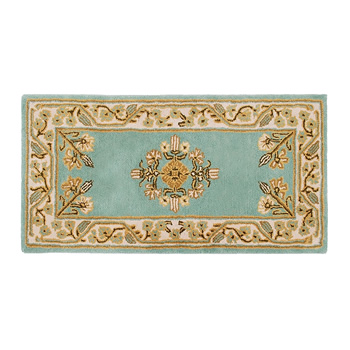 Minuteman H-607 Jardin Wintergreen Rectangular Rug