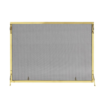 Minuteman Brass Fireplace Screens