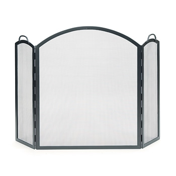 Minuteman Three Part Folding Fireplace Screens