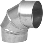 Galvanized Adjustable Stove Pipe Elbow