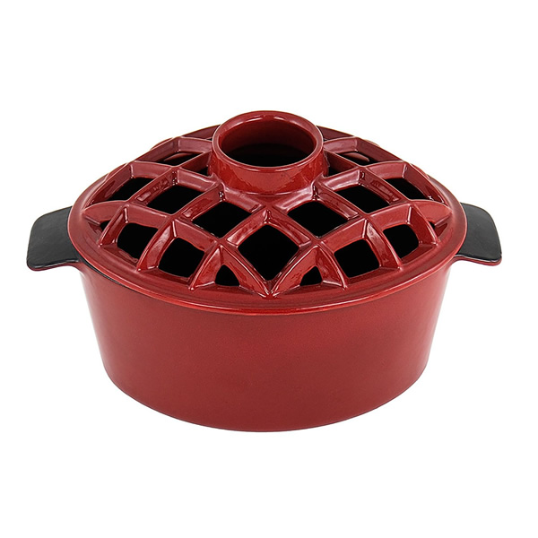 Minuteman T-50-R Red Lattice Top Steamer