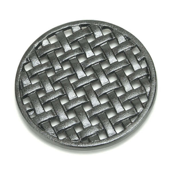 Minuteman TWI-03 Round Cast Iron Lattice Trivet