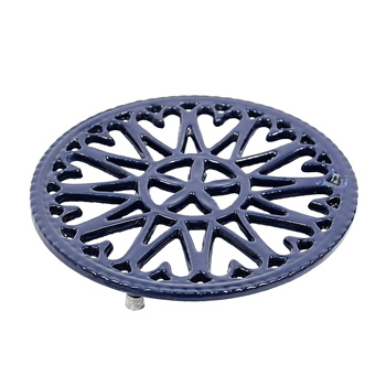 Minuteman C-33BL Blue Sunburst Trivet